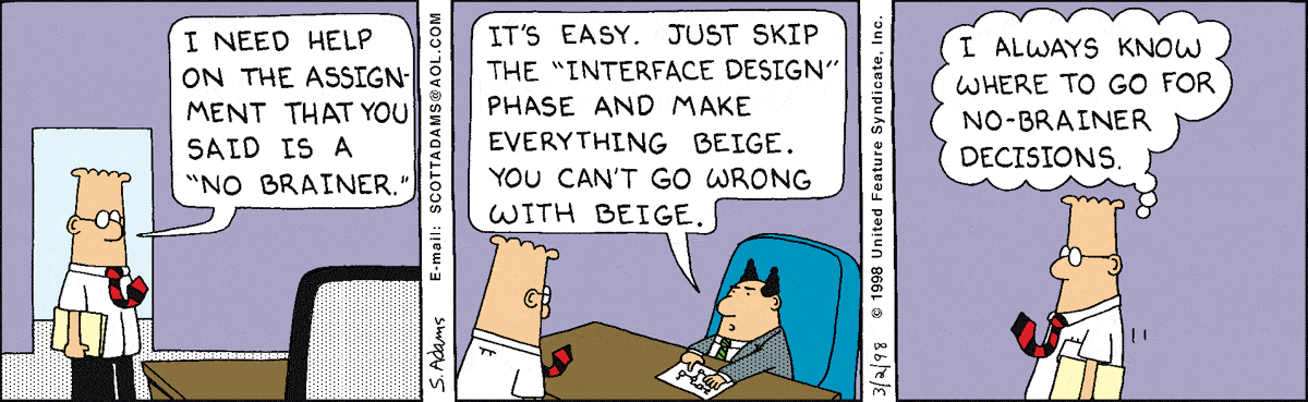 Dilbert Cartoon